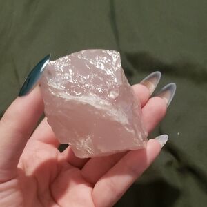 Raw Rose Quartz Crystal